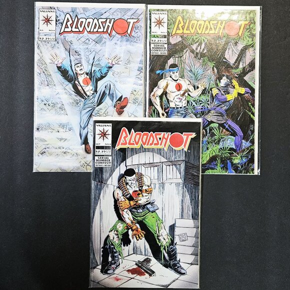 Bloodshot #1-#10 Vol. 1 - 10 Book Lot 🔑 issues (1993) - Picture 3 of 10